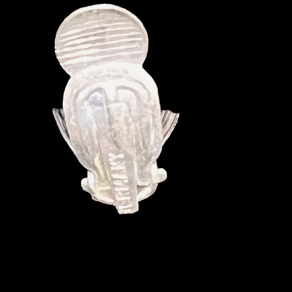 Silver Tone And Gold Tone Wire Wrapped Leaf Clip On Earrings & Brooch Set (4604) - Picture 7 of 7